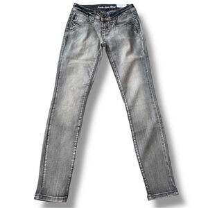 G by Guess Suzette Super Skinny Black Asphalt Wash Jeans